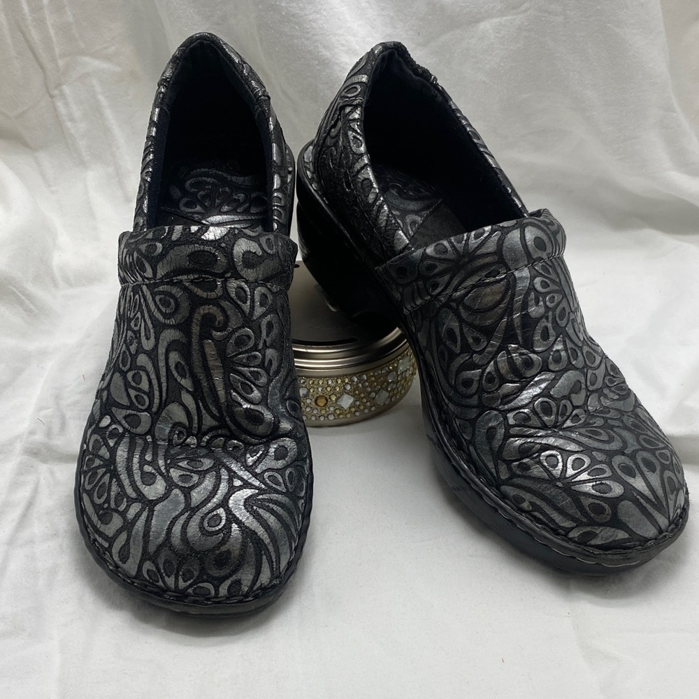 Leather Boc Clogs